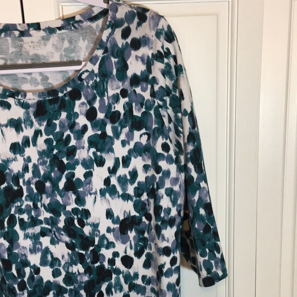 Studio Works 3/4 sleeve Top, Women's 1X - Picture 7 of 8